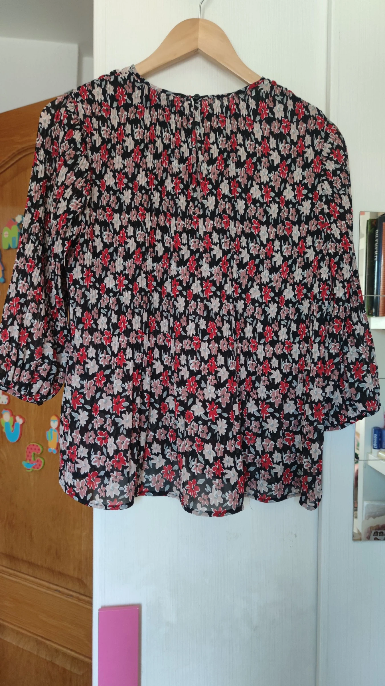 Oversize Floral Chiffon Blouse Sfera Size M/38 – photo 10